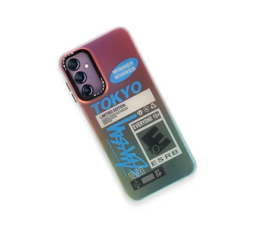 Samsung Galaxy A14 4G Kılıf Estoril Desenli Kapak - Estoril - 1