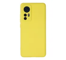 Xiaomi Mi 12 Kılıf Nano içi Kadife Silikon - Sarı