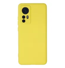Xiaomi Mi 12 Kılıf Nano içi Kadife Silikon - Sarı
