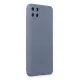 Realme C11 Kılıf Nano içi Kadife Silikon - Gri