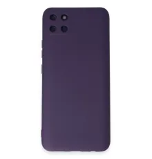 Realme C11 Kılıf Nano içi Kadife Silikon - Mor