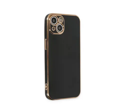 Apple iPhone 15 Kılıf Volet Silikon - Siyah