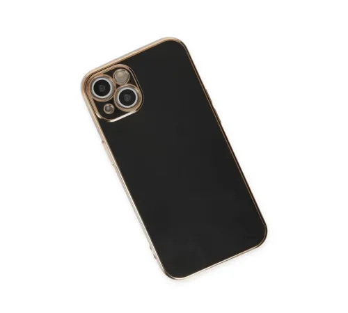 Apple iPhone 15 Kılıf Volet Silikon - Siyah
