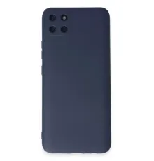 Realme C11 Kılıf Nano içi Kadife Silikon - Lacivert