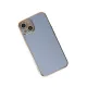 Apple iPhone 15 Kılıf Volet Silikon - Mavi