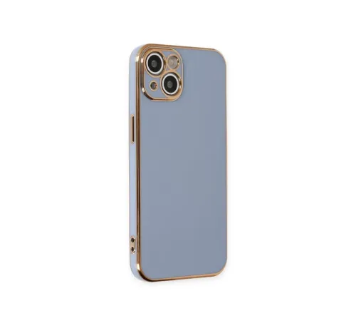 Apple iPhone 15 Kılıf Volet Silikon - Mavi