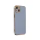 Apple iPhone 15 Kılıf Volet Silikon - Mavi