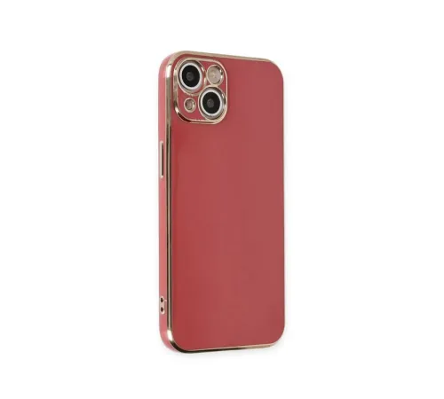 Apple iPhone 15 Kılıf Volet Silikon - Kırmızı