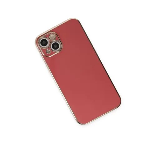 Apple iPhone 15 Kılıf Volet Silikon - Kırmızı