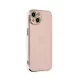 Apple iPhone 15 Kılıf Volet Silikon - Pembe
