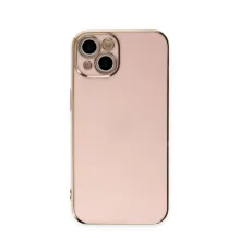 Apple iPhone 15 Kılıf Volet Silikon - Pembe