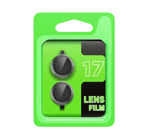 Apple iPhone 17 Raze Metal Kamera Lens - Gri