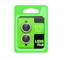 Apple iPhone 17 Raze Metal Kamera Lens - Gümüş