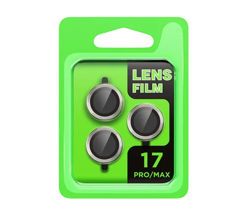 Apple iPhone 17 Pro Raze Metal Kamera Lens - Gri