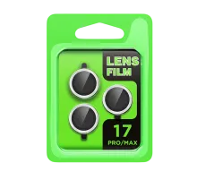 Apple iPhone 17 Pro Raze Metal Kamera Lens - Gümüş