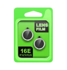 Apple iPhone 16E Raze Metal Kamera Lens - Gümüş