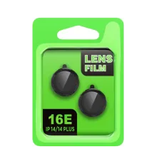 Apple iPhone 16E Raze Metal Kamera Lens - Siyah