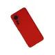 Xiaomi Mi 12 Kılıf Nano içi Kadife Silikon - Kırmızı