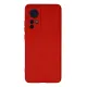 Xiaomi Mi 12 Kılıf Nano içi Kadife Silikon - Kırmızı