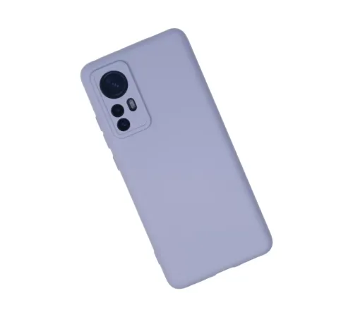 Xiaomi Mi 12 Kılıf Nano içi Kadife Silikon - Lila