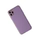 Apple iPhone 11 Pro Max Kılıf Coco Deri Silikon Kapak - Lila