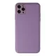 Apple iPhone 11 Pro Max Kılıf Coco Deri Silikon Kapak - Lila