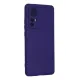 Xiaomi Mi 12 Kılıf Nano içi Kadife Silikon - Mor