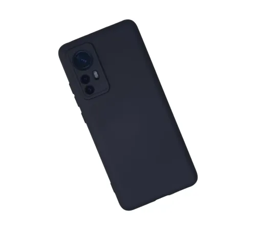 Xiaomi Mi 12 Kılıf Nano içi Kadife Silikon - Lacivert