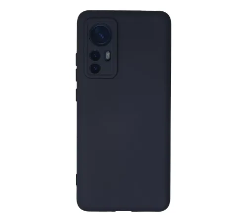 Xiaomi Mi 12 Kılıf Nano içi Kadife Silikon - Lacivert
