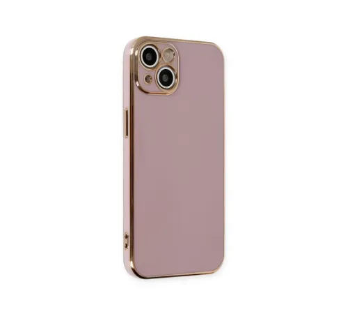 Apple iPhone 15 Kılıf Volet Silikon - Mor