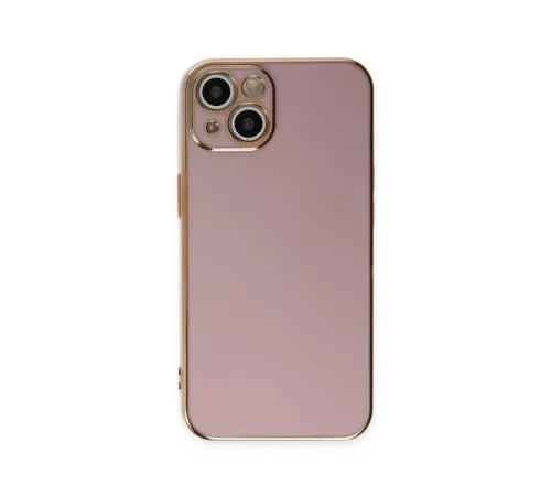 Apple iPhone 15 Kılıf Volet Silikon - Mor
