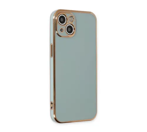 Apple iPhone 15 Kılıf Volet Silikon - Açık Yeşil