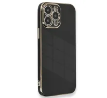 Apple iPhone 15 Pro Kılıf Volet Silikon - Siyah