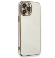 Apple iPhone 15 Pro Kılıf Volet Silikon - Beyaz