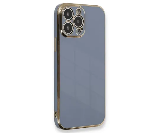 Apple iPhone 15 Pro Kılıf Volet Silikon - Mavi