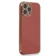 Apple iPhone 15 Pro Kılıf Volet Silikon - Kırmızı