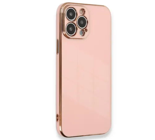 Apple iPhone 15 Pro Kılıf Volet Silikon - Pembe