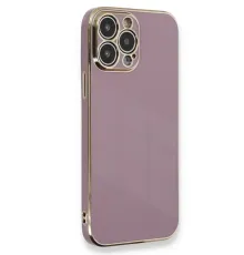 Apple iPhone 15 Pro Kılıf Volet Silikon - Mor