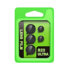 Samsung Galaxy S23 Ultra Raze Metal Kamera Lens - Siyah