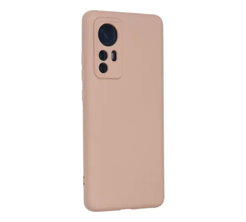 Xiaomi Mi 12 Kılıf Nano içi Kadife Silikon - Pudra