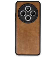 Xiaomi Redmi 14C Kılıf Aras Deri Kapak - Taba