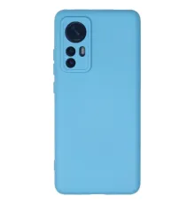 Xiaomi Mi 12 Kılıf Nano içi Kadife Silikon - Mavi