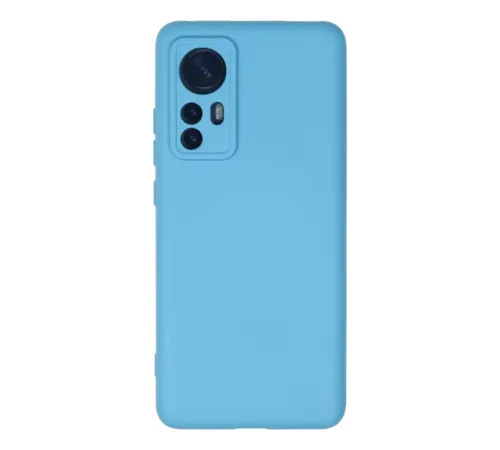Xiaomi Mi 12 Kılıf Nano içi Kadife Silikon - Mavi