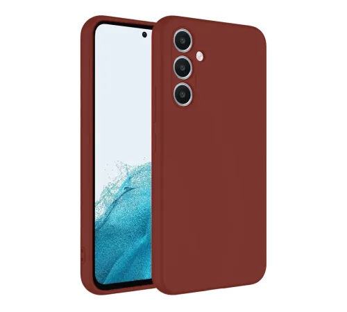 Samsung Galaxy A16 5G Kılıf First Silikon - Bordo