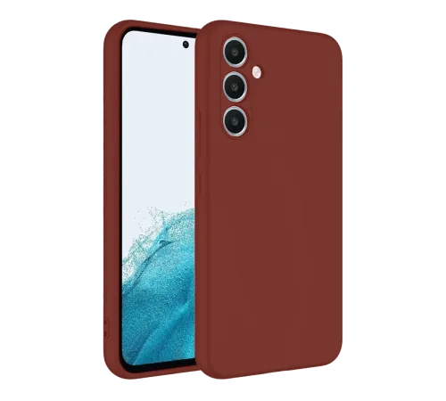 Samsung Galaxy A16 5G Kılıf First Silikon - Bordo