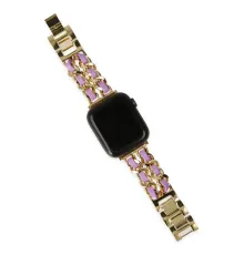 Watch 22mm KR405 Metal Bakla Kordon - Lila