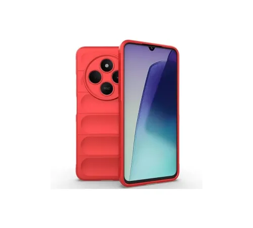 Xiaomi Redmi 14C Kılıf Optimum Silikon - Kırmızı