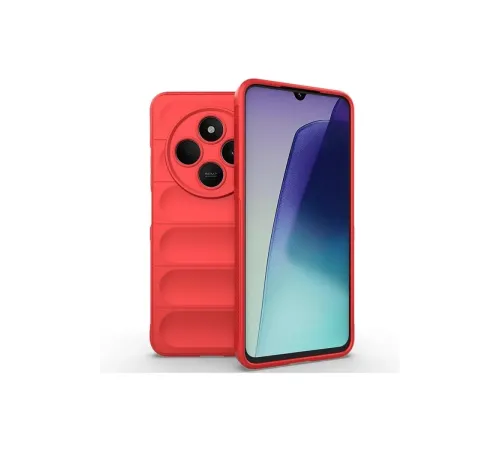 Xiaomi Redmi 14C Kılıf Optimum Silikon - Kırmızı