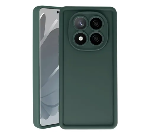 Xiaomi Redmi Note 14 Pro 4G Kılıf Viera Silikon - Koyu Yeşil