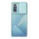 Xiaomi Poco F3 Kılıf Palm Buzlu Kamera Sürgülü Silikon - Turkuaz